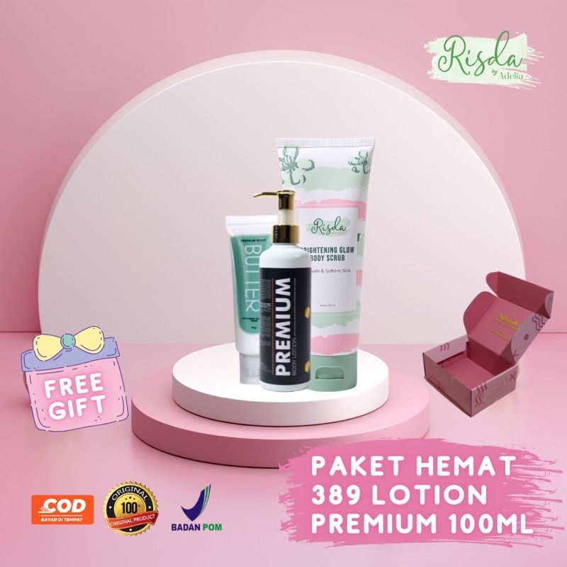 ❤️sicantik❤️ NEW!! Paket Mini Premium 389 by RisdaSkinGlow (FREE GIFT)