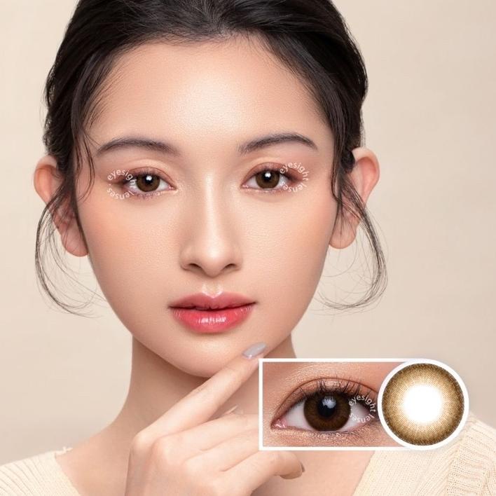 ➸ EYESIGHT - Softlens EOS Coco Brown ✈