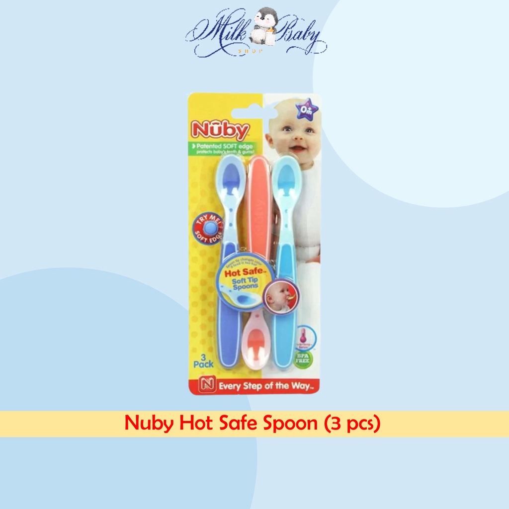 Nuby Hot Safe Spoons 3pk