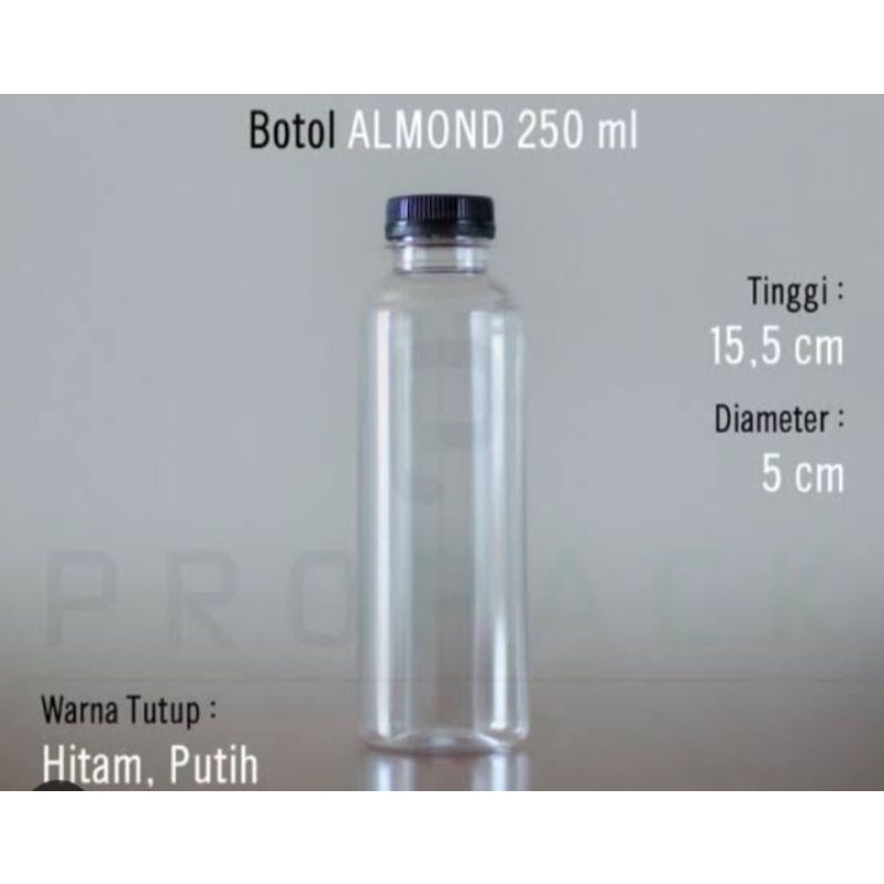 Botol almond 250ml