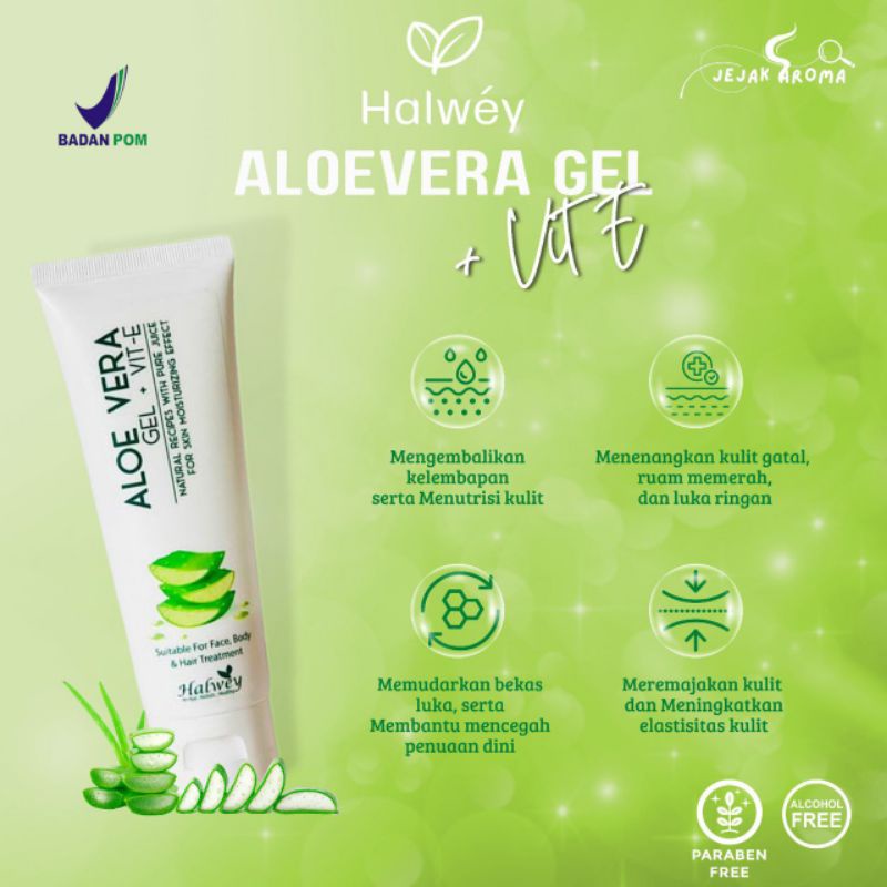 Halwey Aloevera Gel With vit E