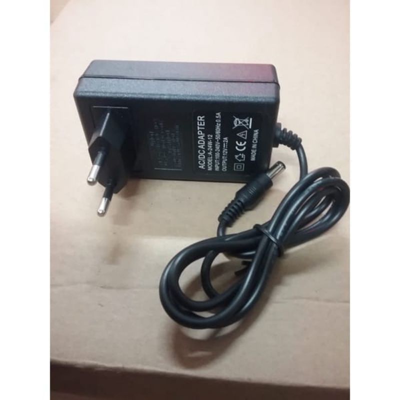 AC DC ADAPTOR MIC WIRELESS HARDWELL 12 volt 2 Amper