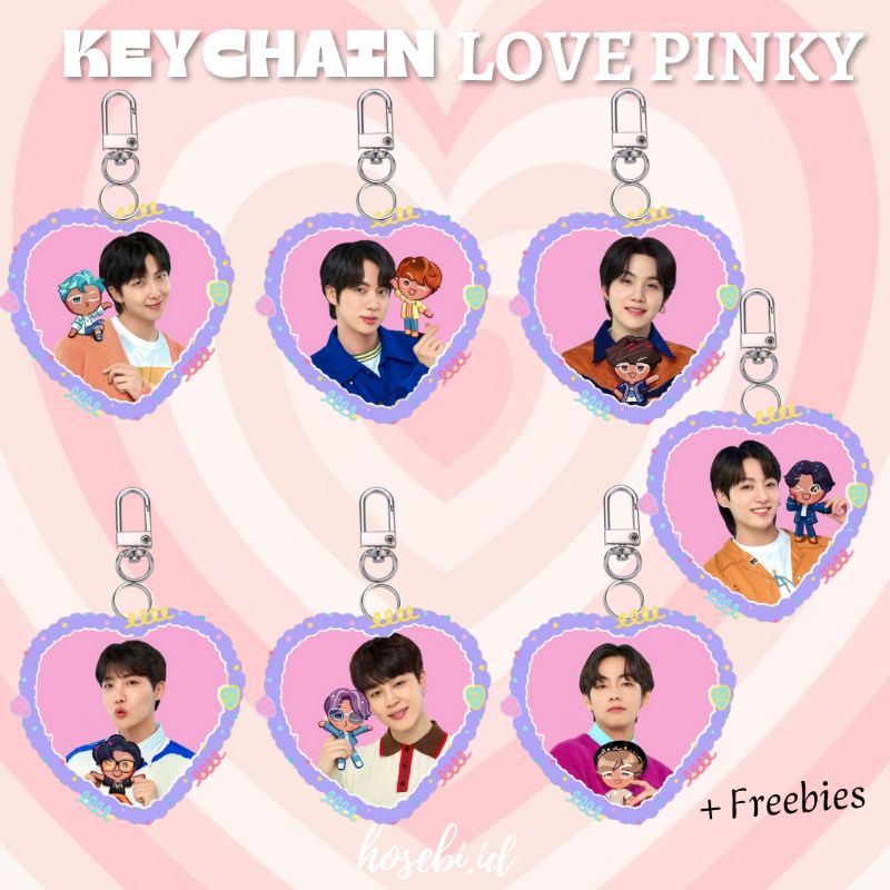 KEYCHAIN LOVE PINKY