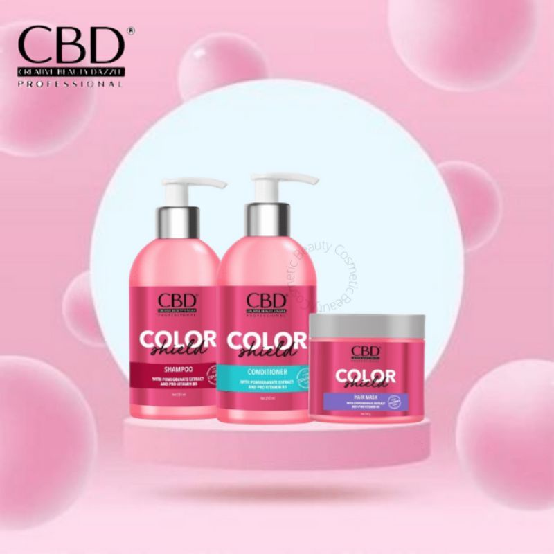 CBD color shield shampoo/condisioner/masker
