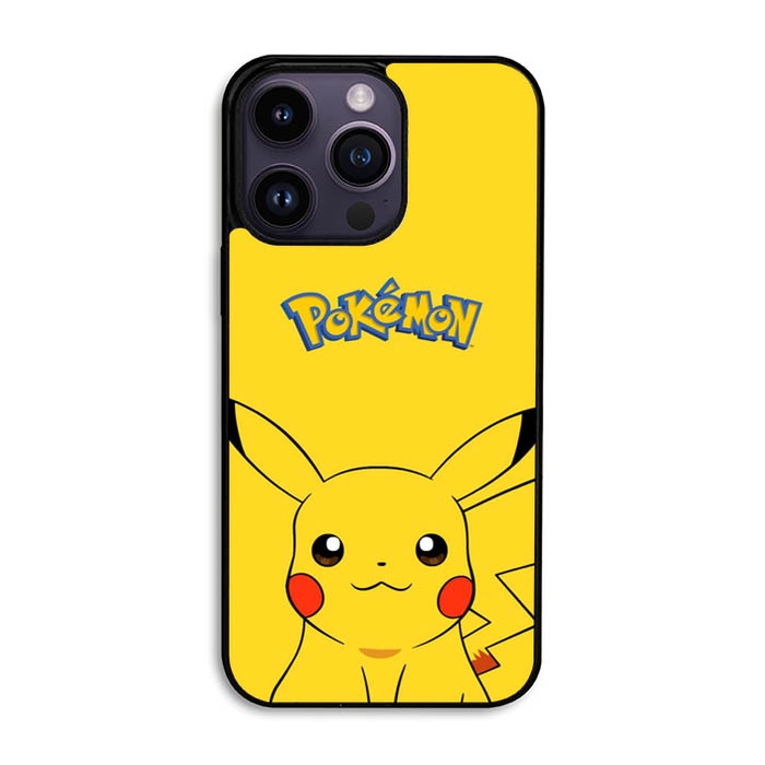 Casing Hardcase Case iPhone 14 13 Pro Max Mini Plus Pokemon Pikachu AB0837 Custom Case