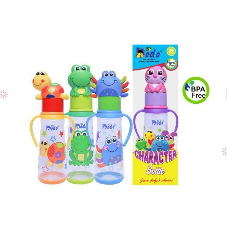 BOTOL SUSU CHARACTER DODO 250ML DBP027