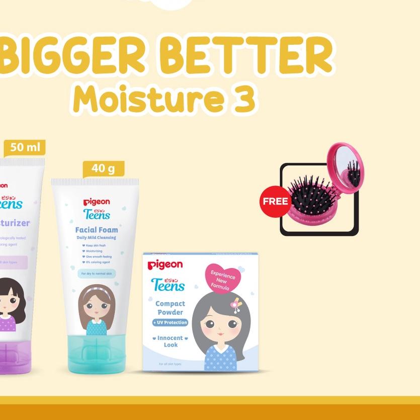 ✼ PIGEON TEENS Bigger Better Moisture 3 ♚