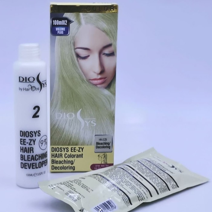 cat rambut DIOSYS 100ml col. BLEACHING - 45ml