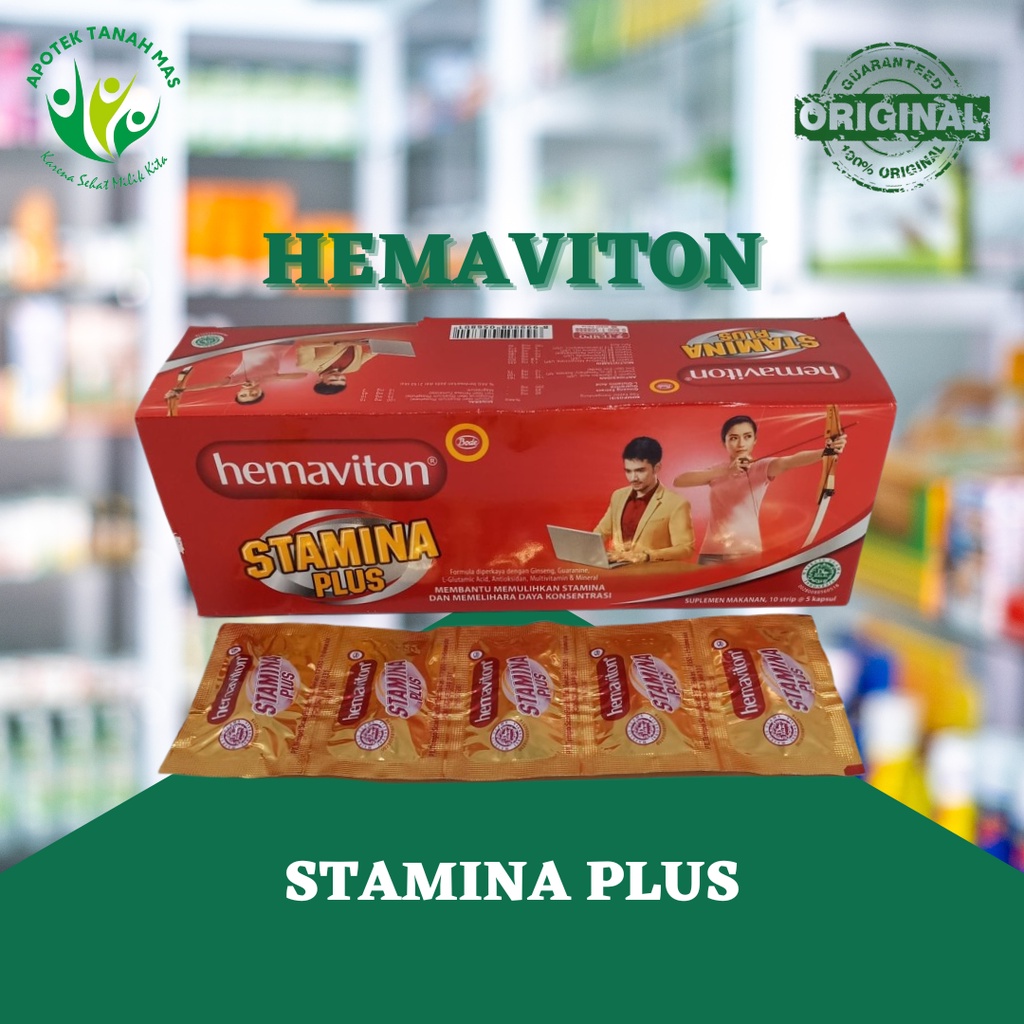 Hemaviton Stamina Plus Suplemen Multivitamin