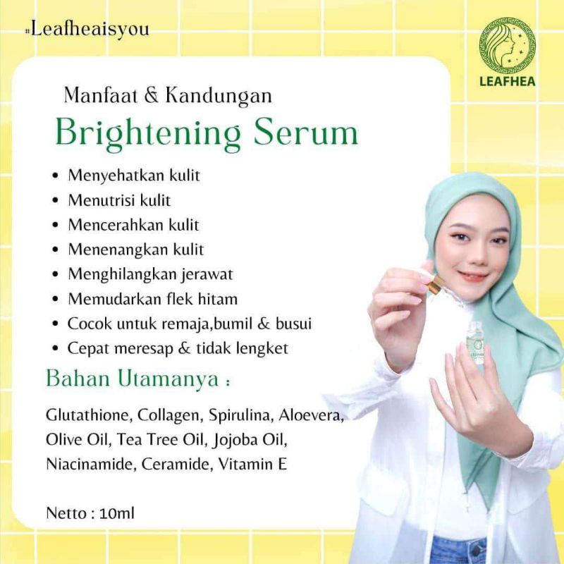 Brightening serum