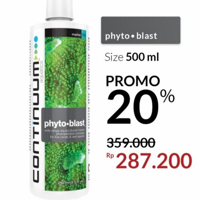 CONTINUUM PHYTO BLAST 500ML