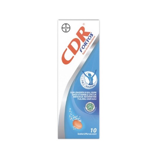CDR Fortos Effervescent 10 Tablet