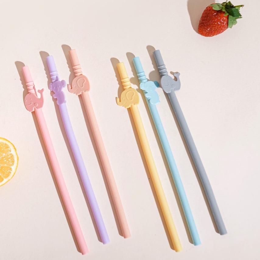 ❈ Little Dimple Silicone Straw ☏