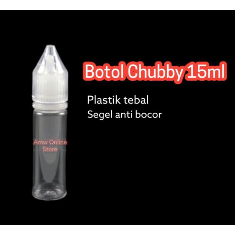 Botol chuby 15ml,Botol gorila,botol liquid