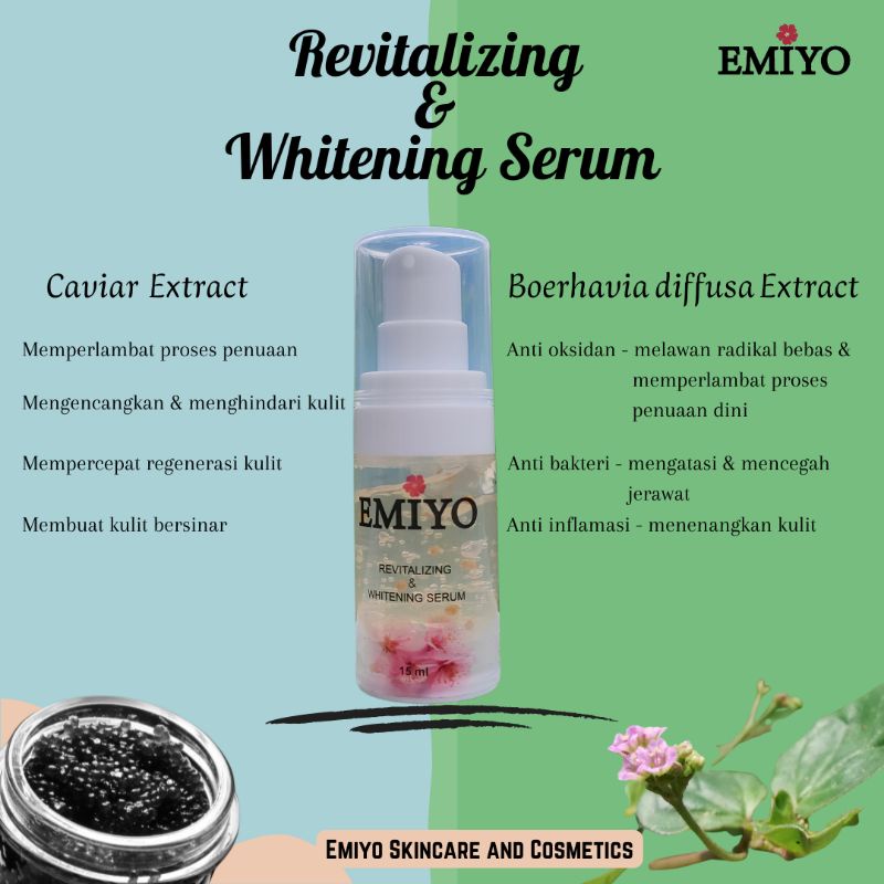 Revitalizing and Whitening Serum
