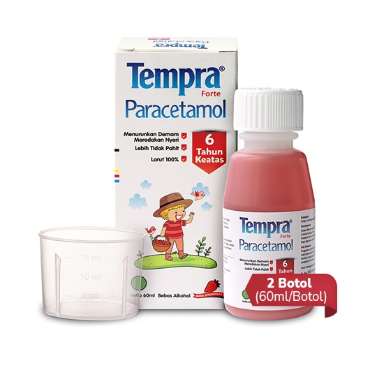 Tempra Forte Sirup Rasa Strawberry 60 ml