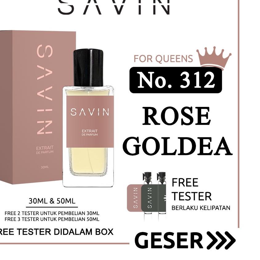 ♧ SAVIN PARFUM No. 312 - Rose Goldea ➽