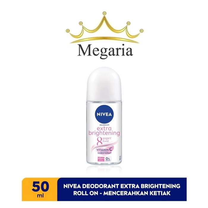 NIVEA Deodorant Extra Brightening Roll On 50ml