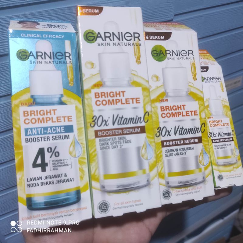 serum Garnier Bright complete Vitamin C