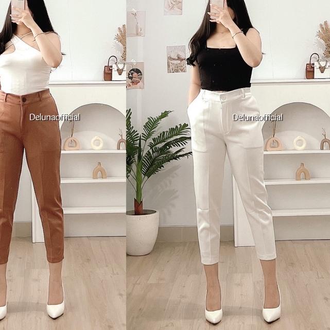 ♩ Celana Basic Premium  Maggie Pants ✳