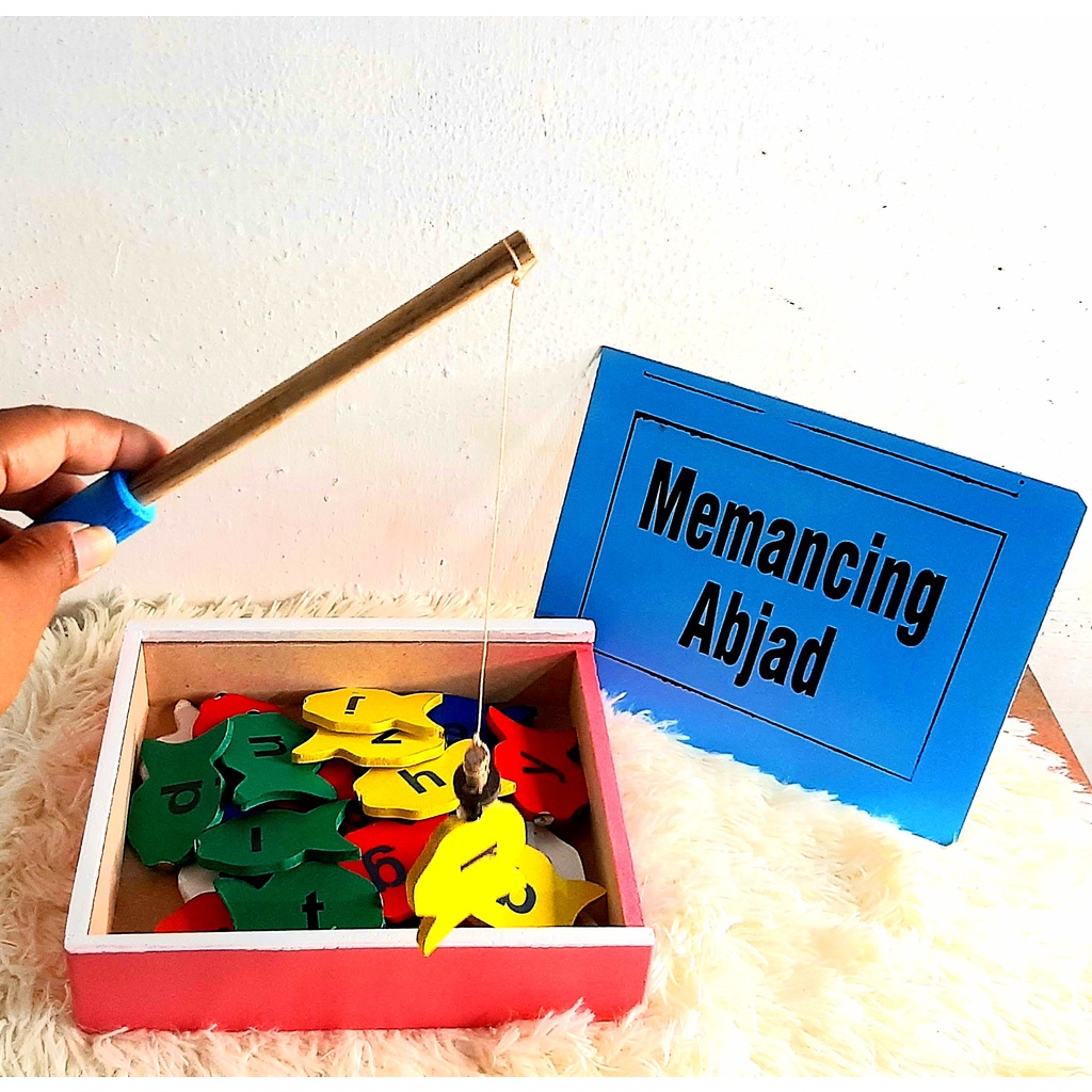 Mainan Edukatif_Memancing Alfabet