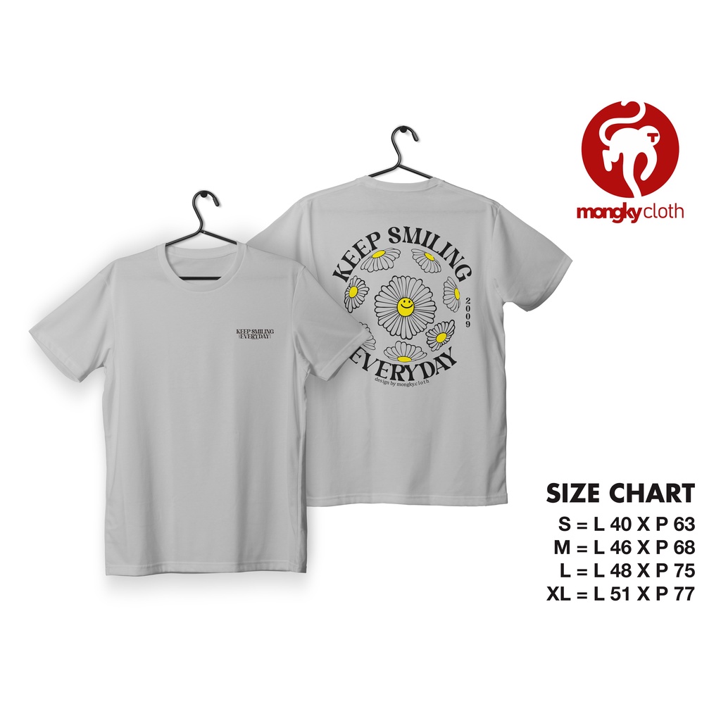 kaos smiley aestetic