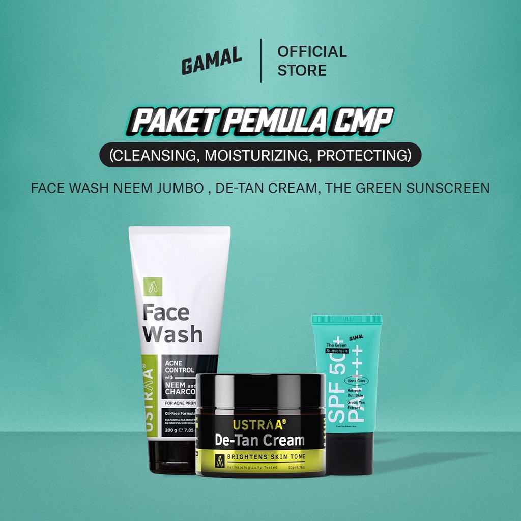 Paket Pemula CMP (Cleansing, Moisturising, Protecting)