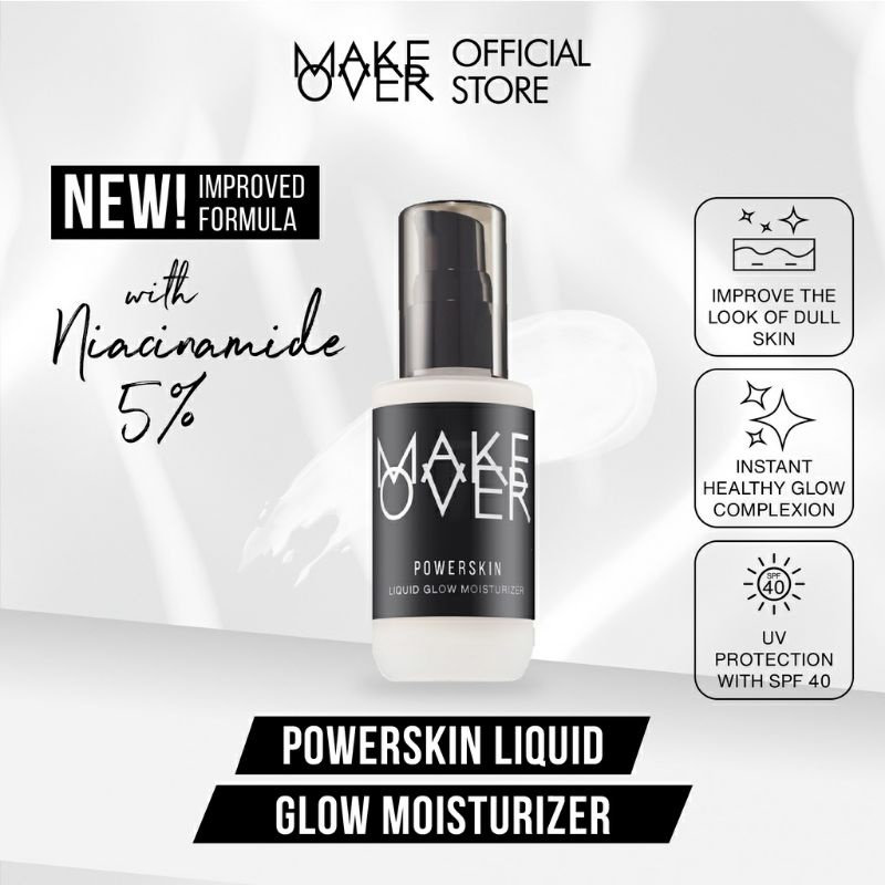 MAKE OVER POWERSKIN LIQUID GLOW MOISTURIZER