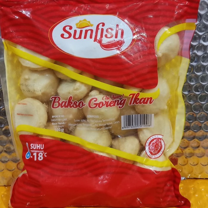 SUNFISH DUMPLING CHICKEN 500 GR X 24