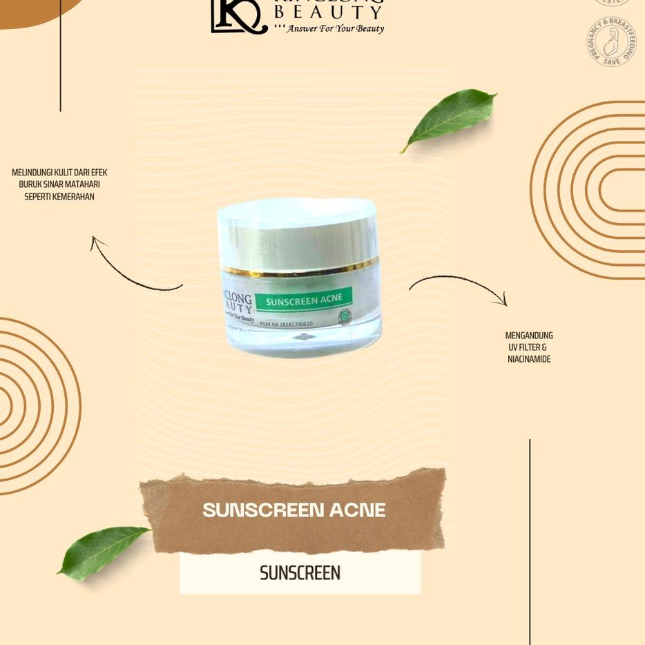 ➳ KINCLONG BEAUTY - SUNCREEN ACNE ♚