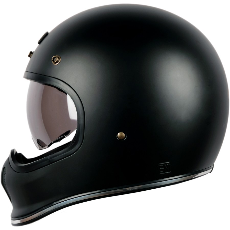 Helm NJS Freedom Solid Retro Double Visor Helmet