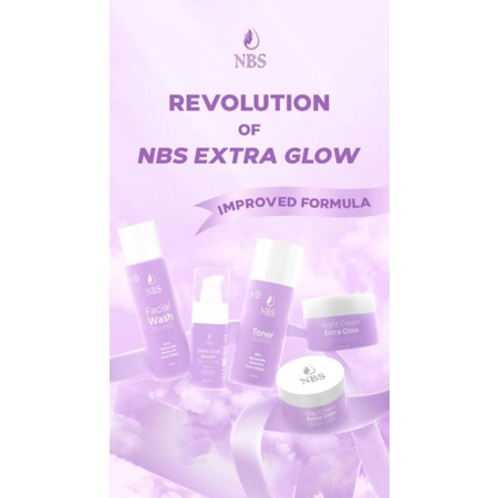PAKET NBS EXTRA GLOW WITH SERUM