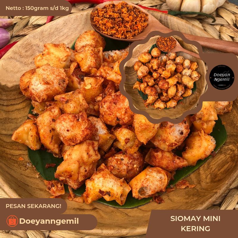 COD SIOMAY MINI / SIOMAY KERING / CEMILAN / MAKANAN RINGAN