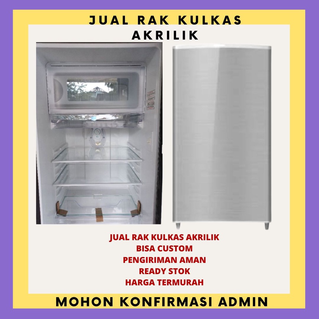 SPAREPART RAK DAGING KULKAS SHARP 1 PINTU CUSTOM