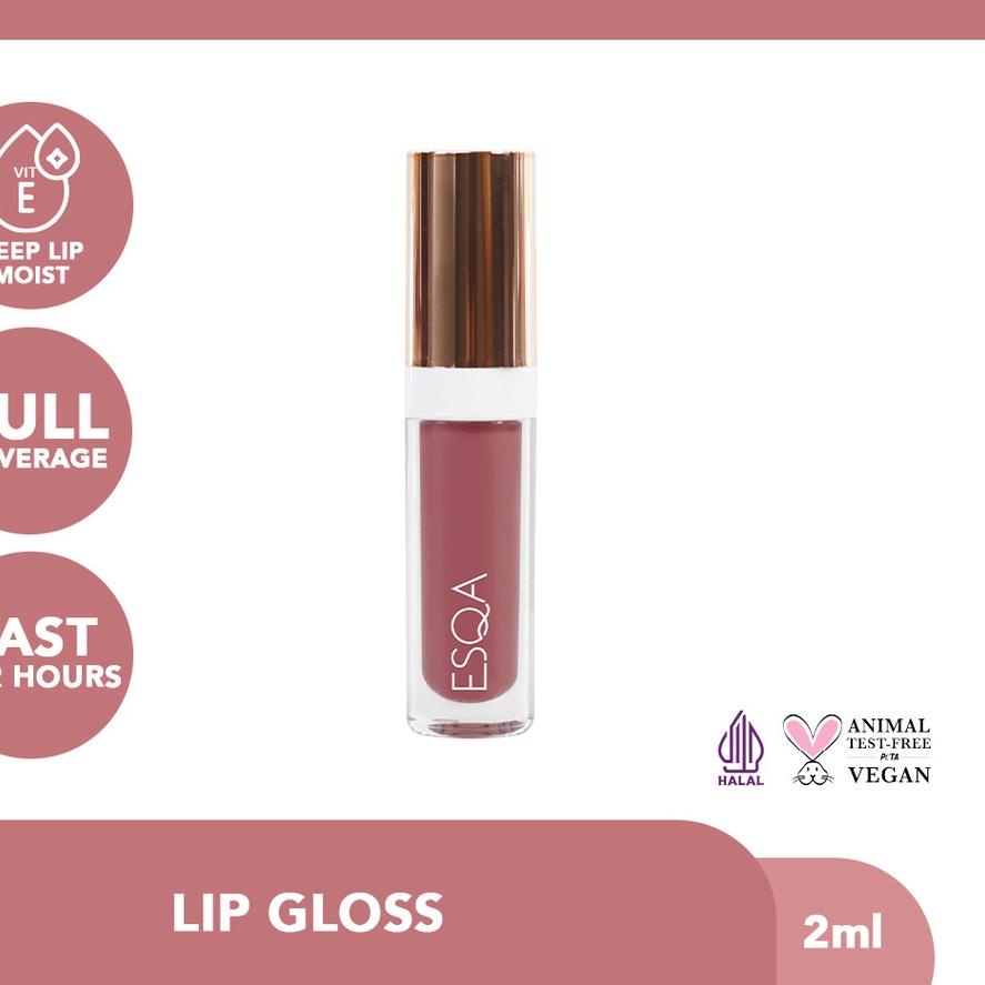 ♡ ESQA Lip Gloss - London ✴