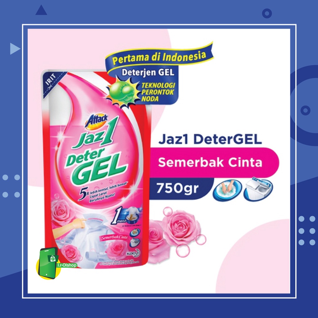 Attack Jaz1 DeterGELDeterjen Gel 750 gr