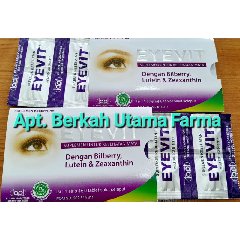 Eyevit Tab Strip Isi 6 Tablet
