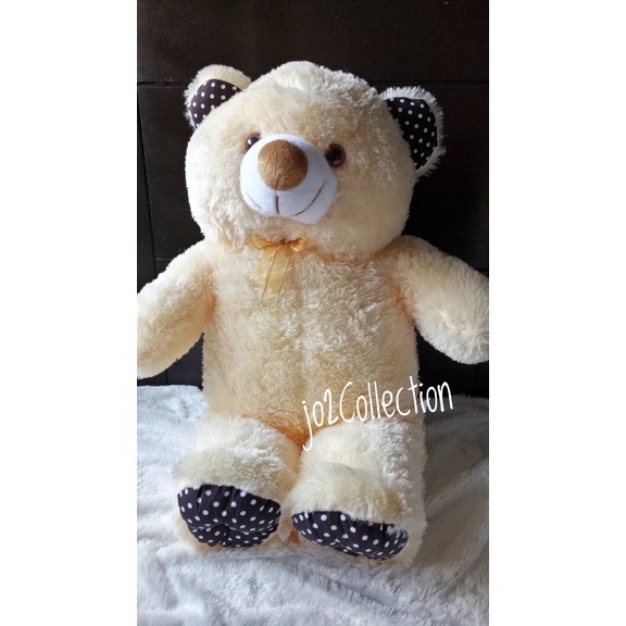 ✨ BISA COD ✨ boneka teddy bear cream besar 80 cm