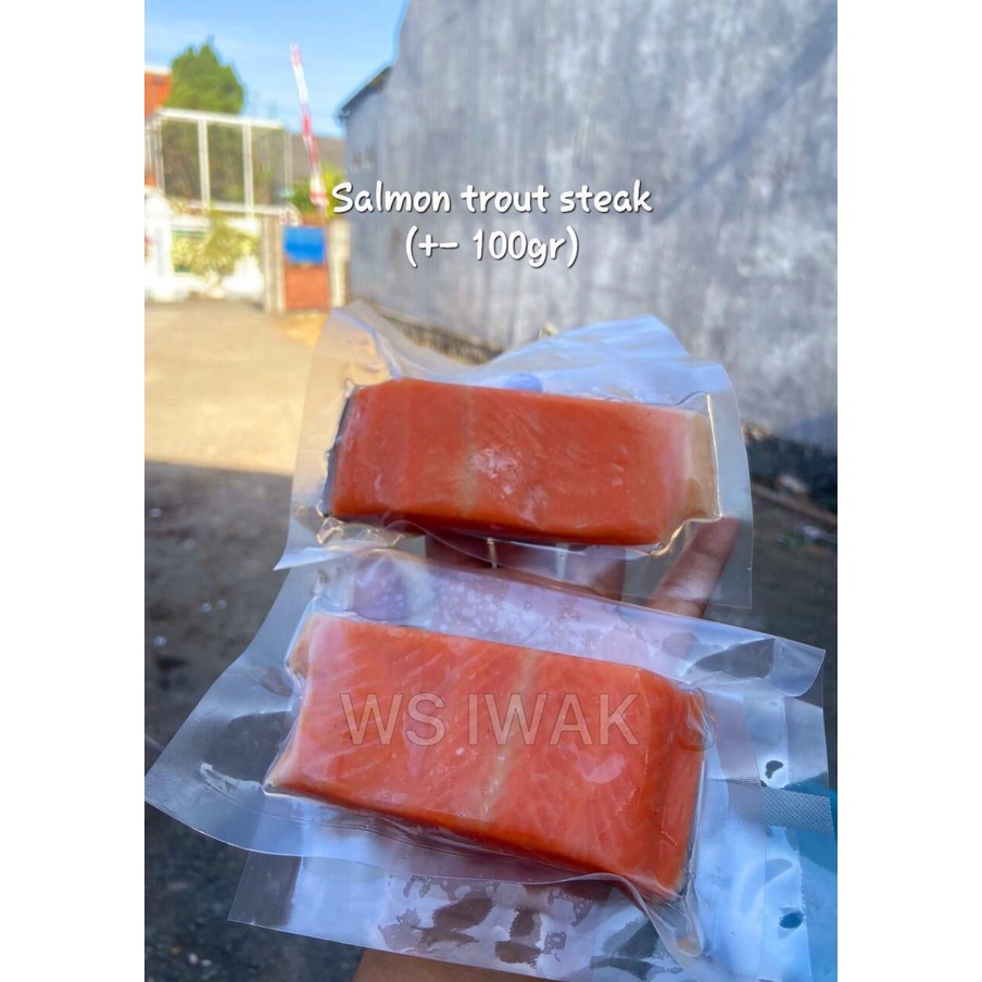 Salmon Smoked Steak Premium