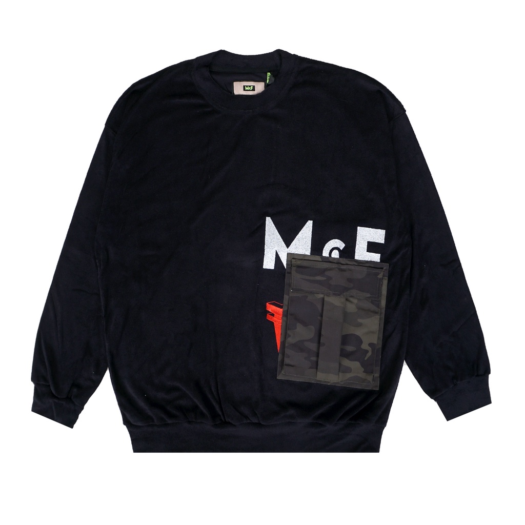 MF SEC SWEATER // CAMO POCK // OVERSIZE