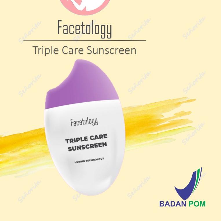 ❋ FACETOLOGY Triple Care Sunscreen ✱