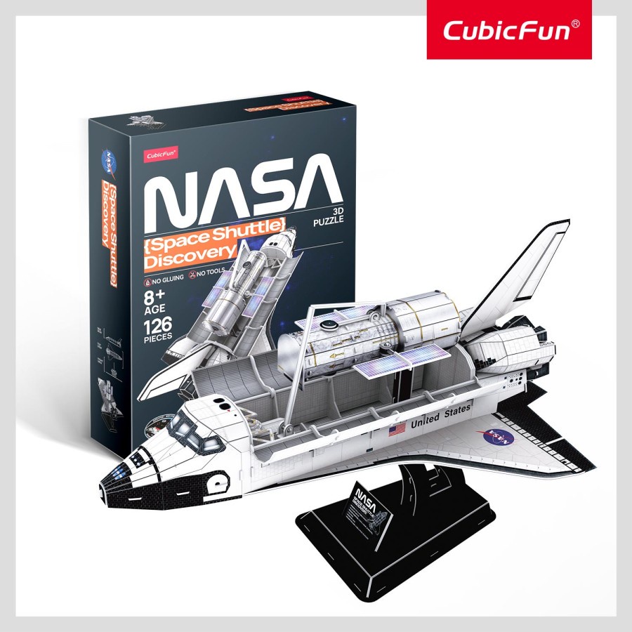 Cubicfun 3D Puzzle NASA Space Shuttle Discovery