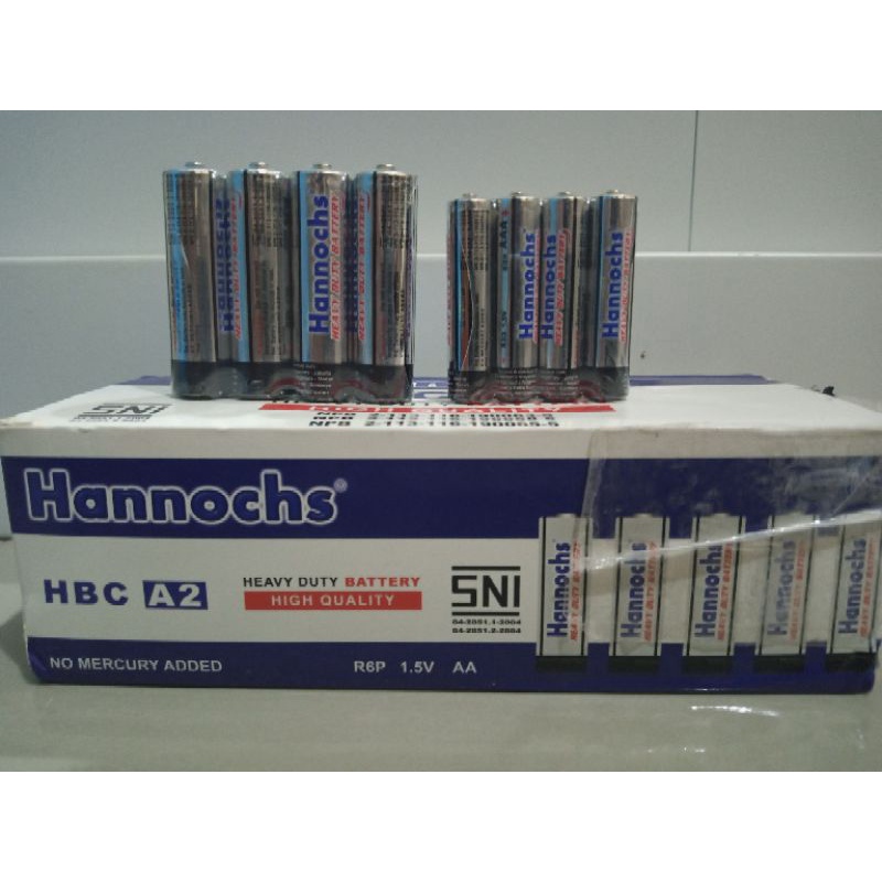 Baterai Hannochs AA / AAA