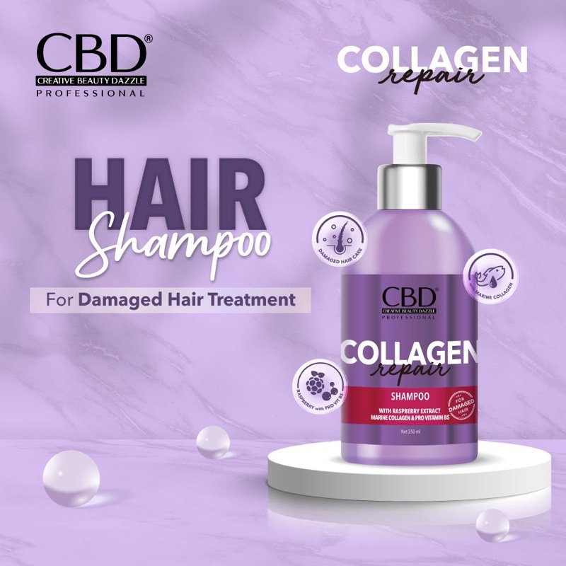 CBD Collagen Repair Shampoo