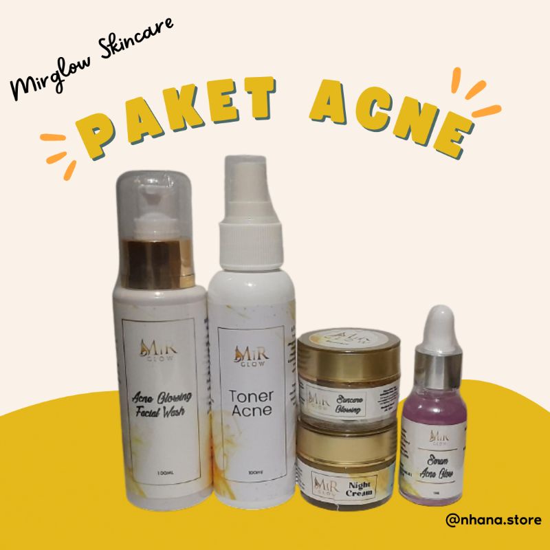 Mirglow Paket Acne White