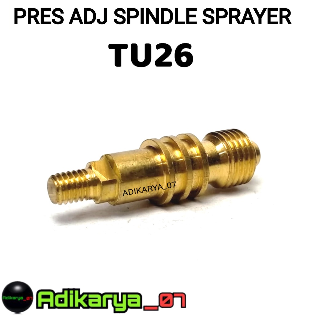 Press Adjusting Spindle Mesin Sprayer TU26