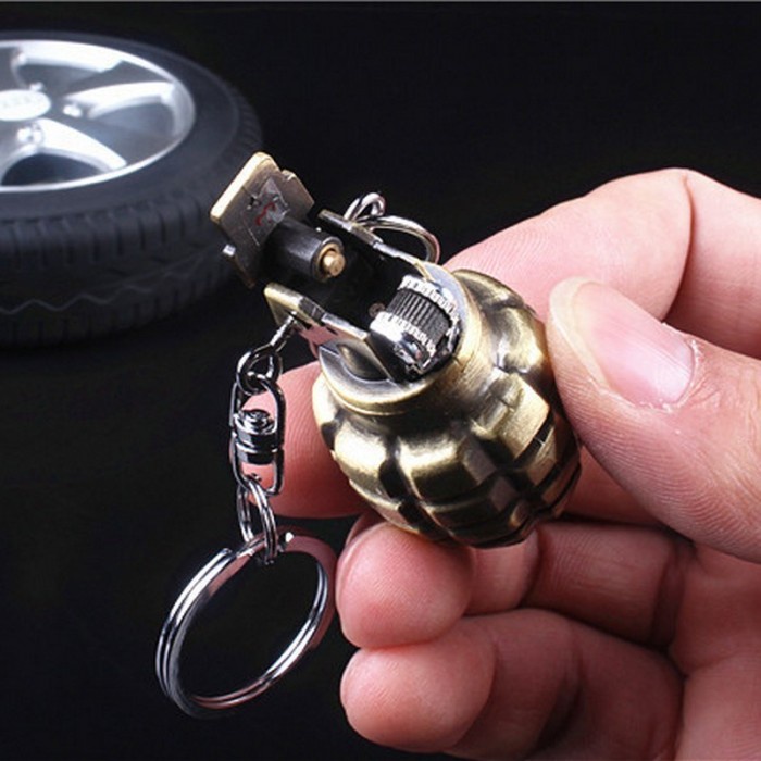 Korek Api Gas Mini Roda Api Model Granat Nanas
