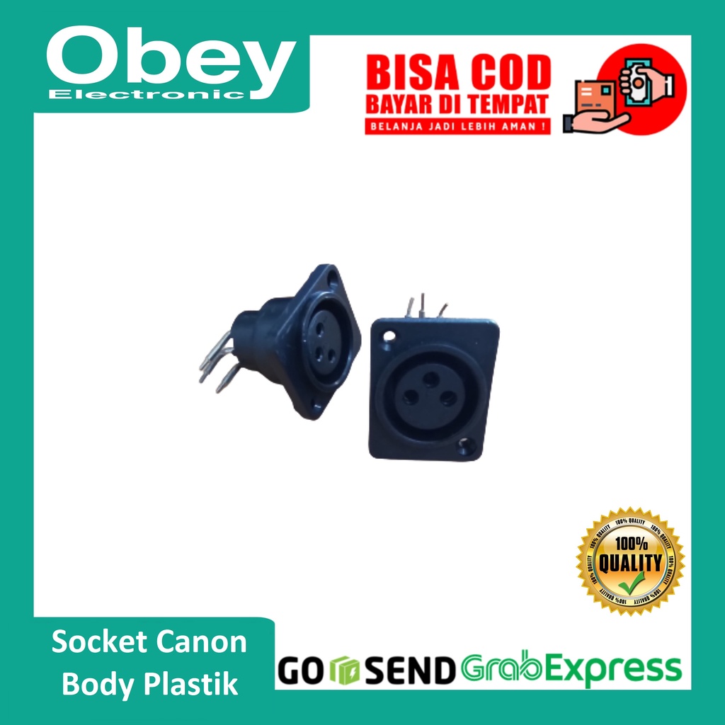 Socket Canon Body Plastik