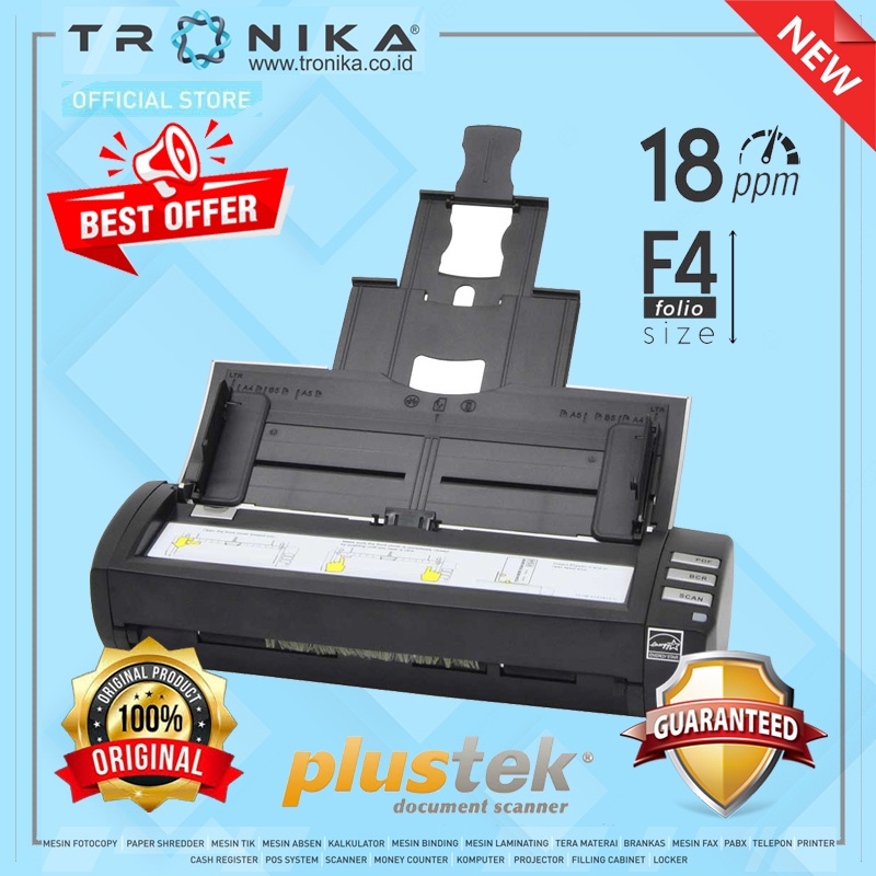 SCANNER DOKUMEN PLUSTEK MobileOffice AD480 Automatic Document Feeder (ADF)