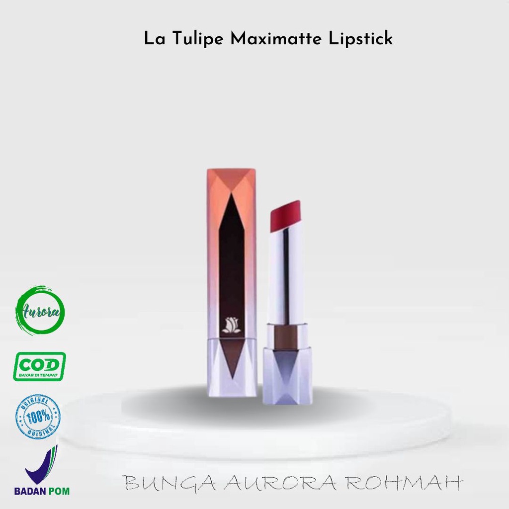 La Tulipe Maximatte Lipstick